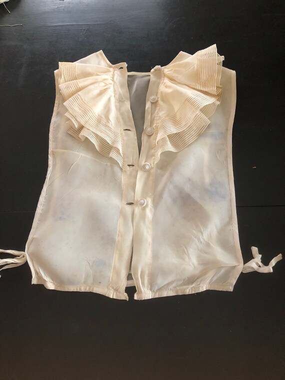 Modesty Panel, Victorian Edwardian, Dickie Bib Jab