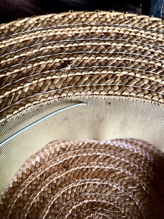 Antique Straw Boater, Antique Knox Hat, Loveman's Bir… Gem