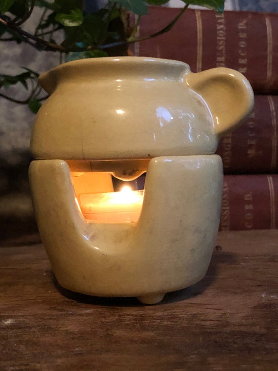 Antique Vermont Maple Syrup Warmer Handmade Vermont Pottery Etsy