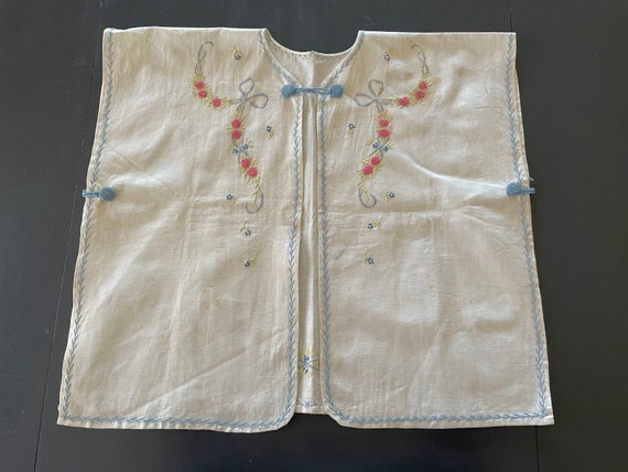 Edwardian Combing Jacket Dressing Sacque', Bridal… - image 2