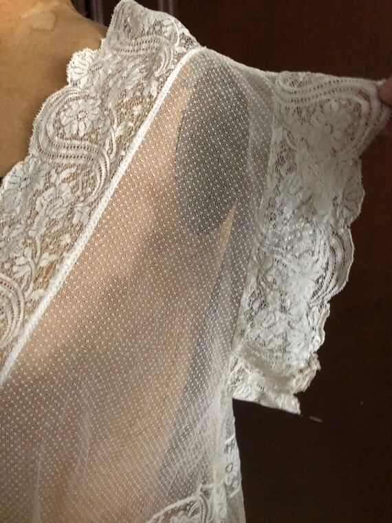 Gorgeous Sheer Overdress L-XL, Bridal, Garden Par… - image 3