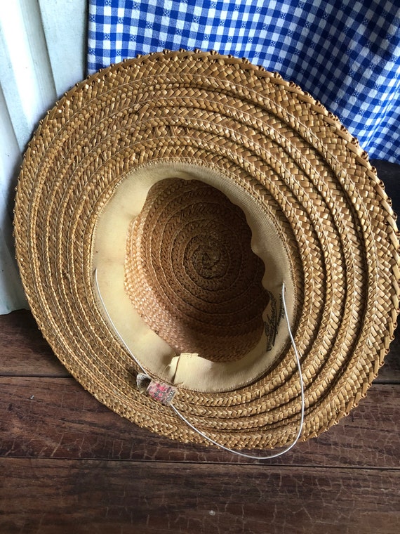 Antique Straw Boater, Antique Knox Hat, Loveman's… - image 9