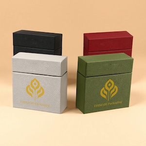 Personalized drawer style jewelry box, 9.5x9.5x3.5cm jewelry storage box, necklace, earring, ring display box, customized gift packaging