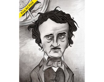 Edgar Allan Poe Print