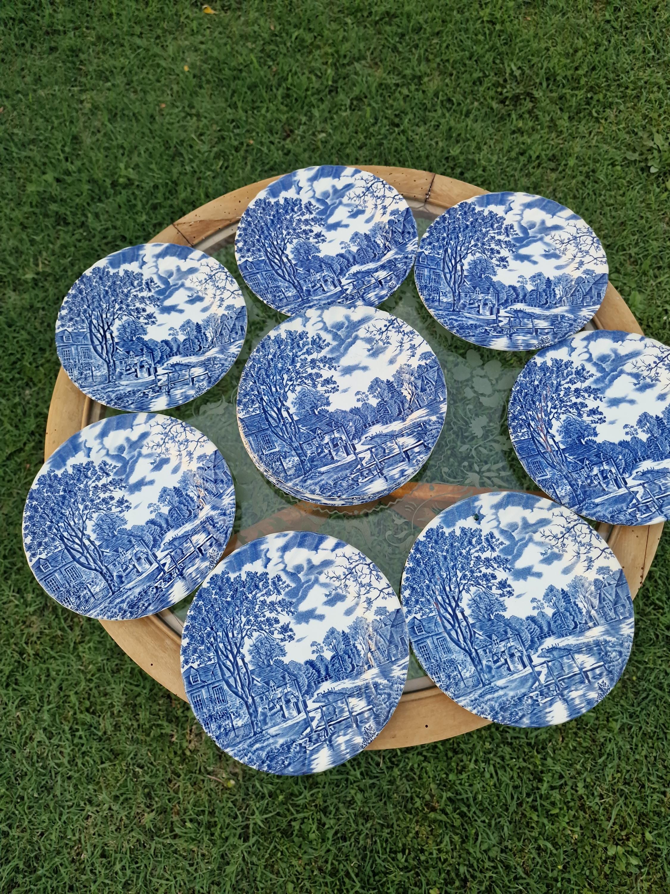 Cotswold Blue and White Plates - Etsy