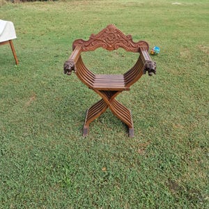 Italian savonarola chair - Etsy 日本