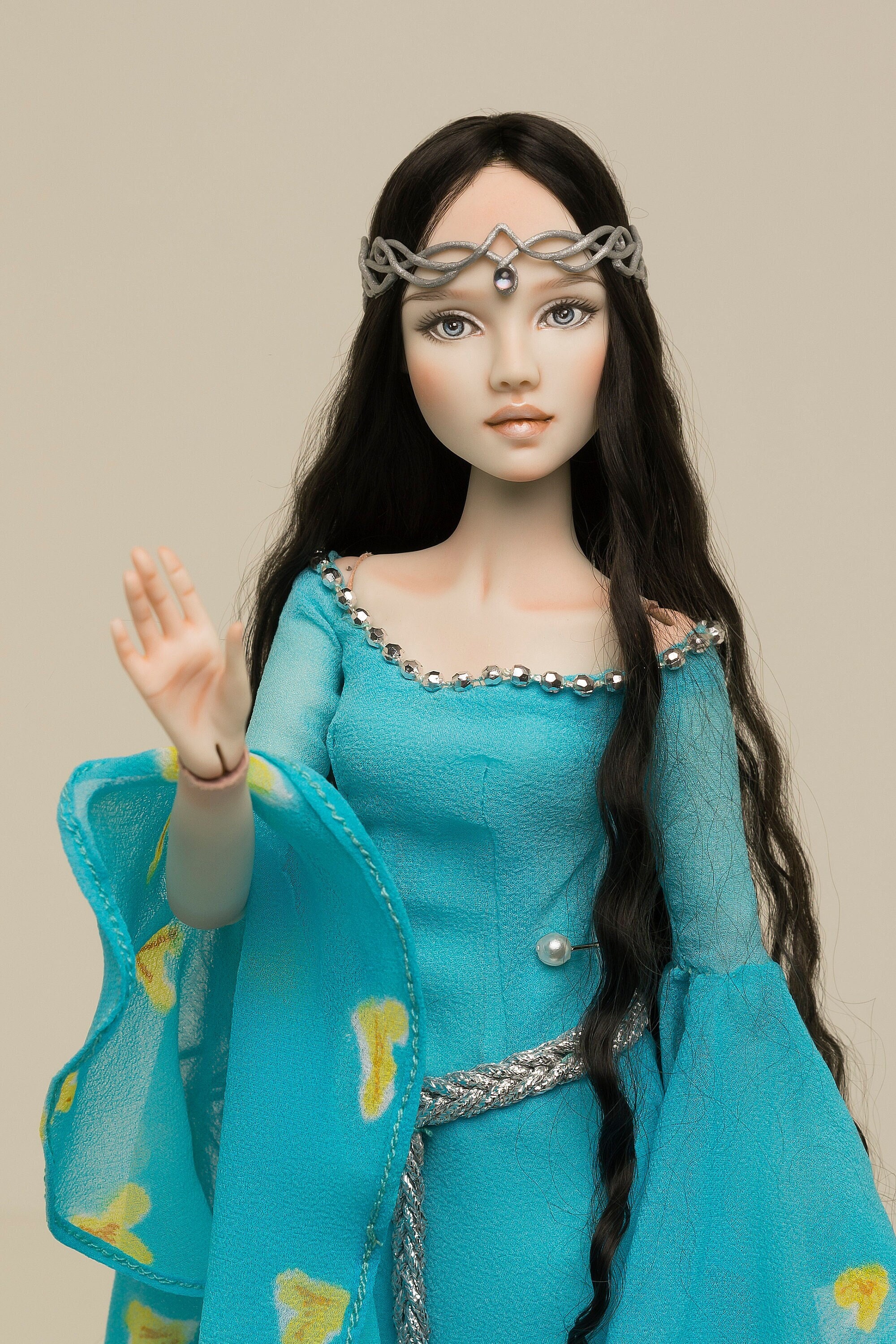 Porcelain ball jointed doll BJD Bella Spring by Tatiana Tofaneto Art Doll  made to order