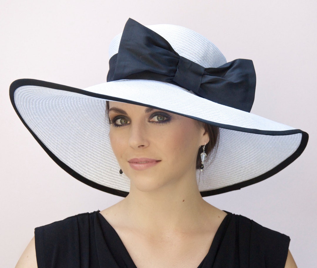 Kentucky Derby Hat, Ascot Hat, Wedding Hat, Women's Derby Hat, Black