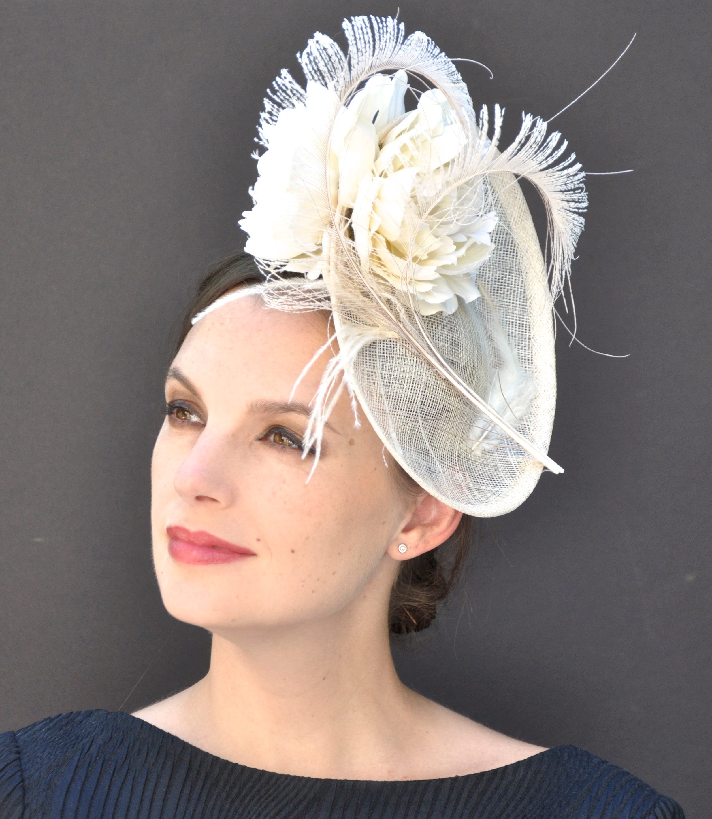 Kentucky Derby Hat, Derby Fascinator, Wedding Fascinator, Wedding Hat