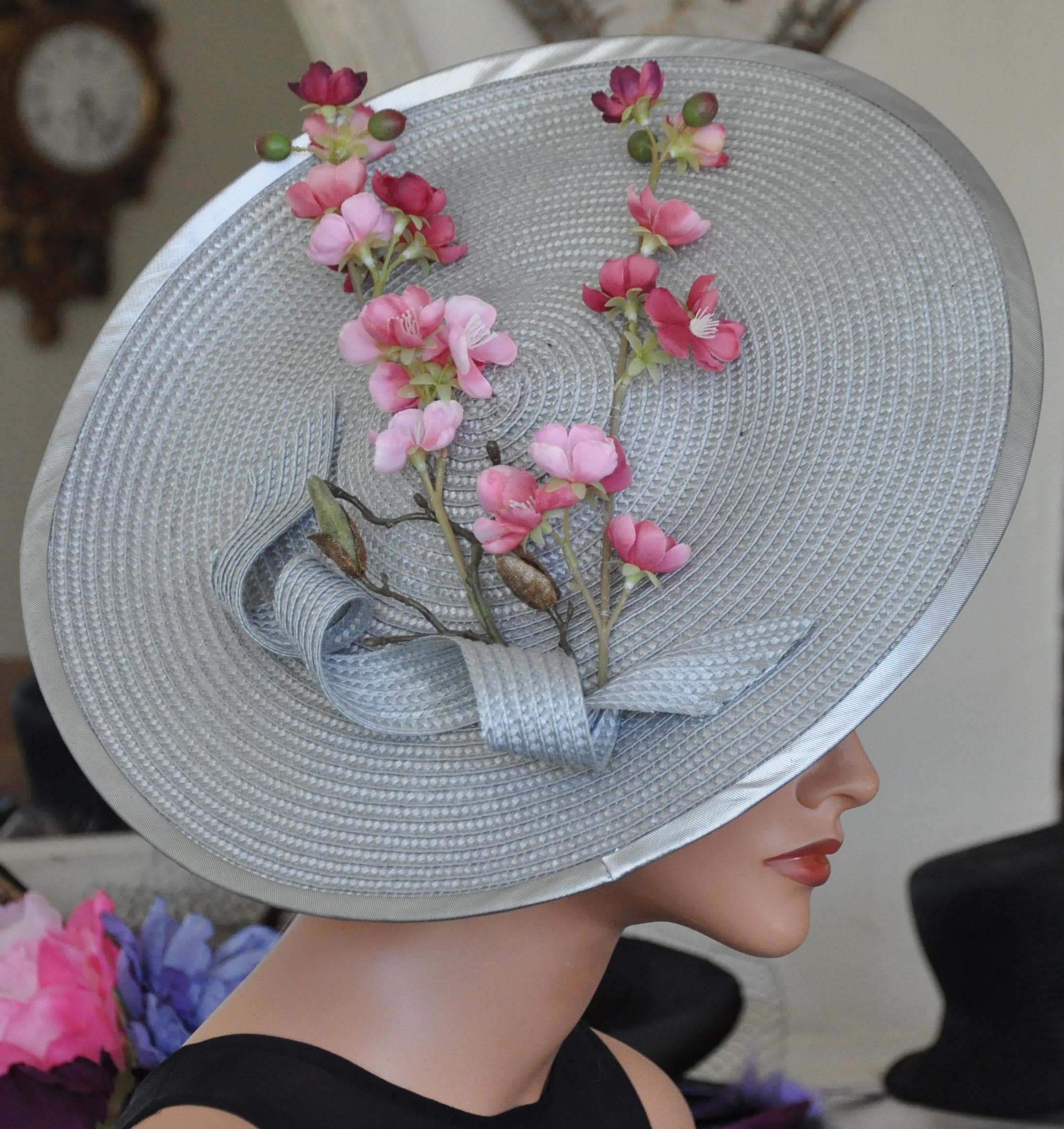 Kentucky Derby Hat, Derby Fascinator, Derby Hat, Wedding Hat, Royal