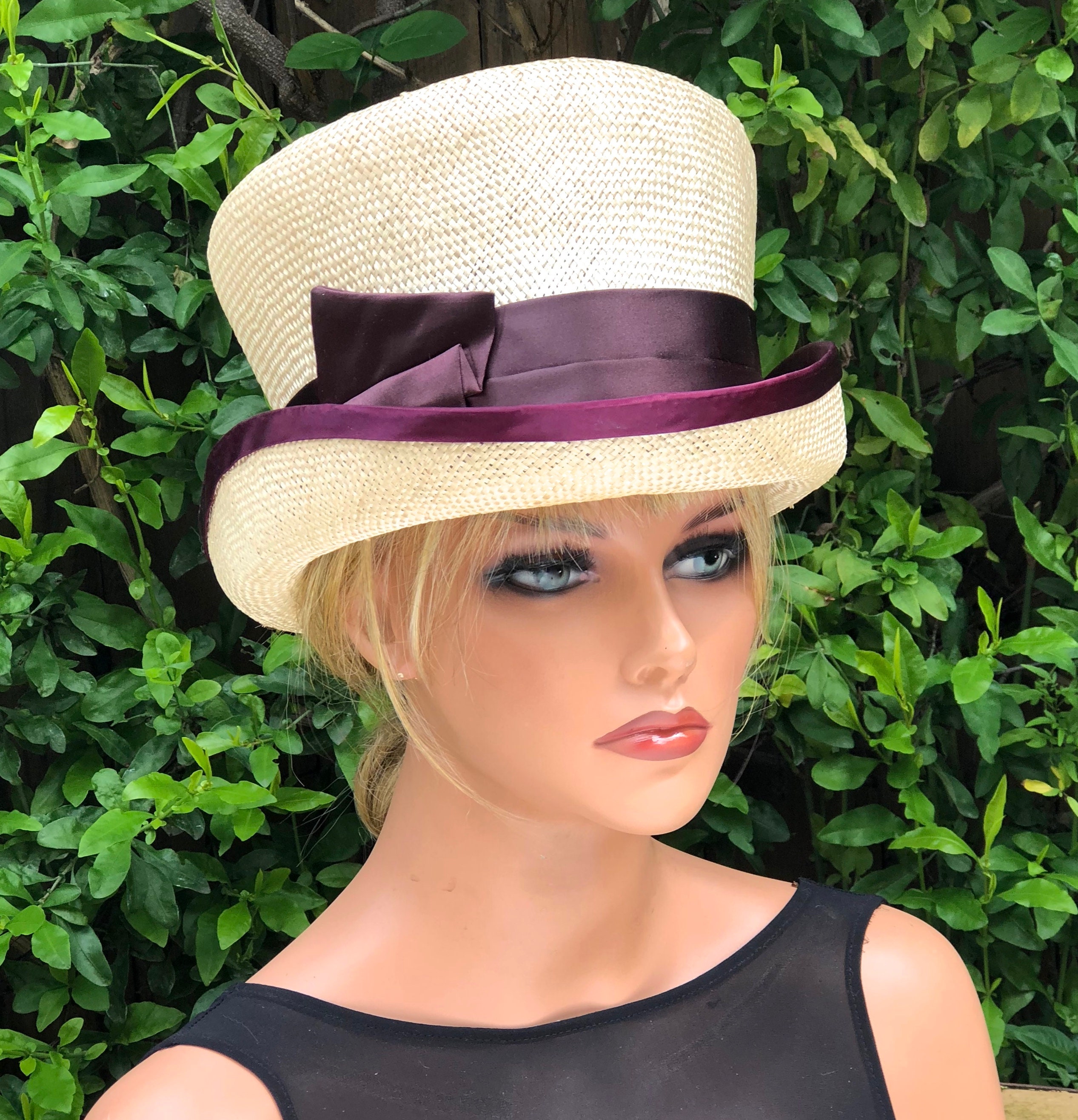 Women's Top Hat Ladies Derby Hat Wedding Hat Mad Etsy