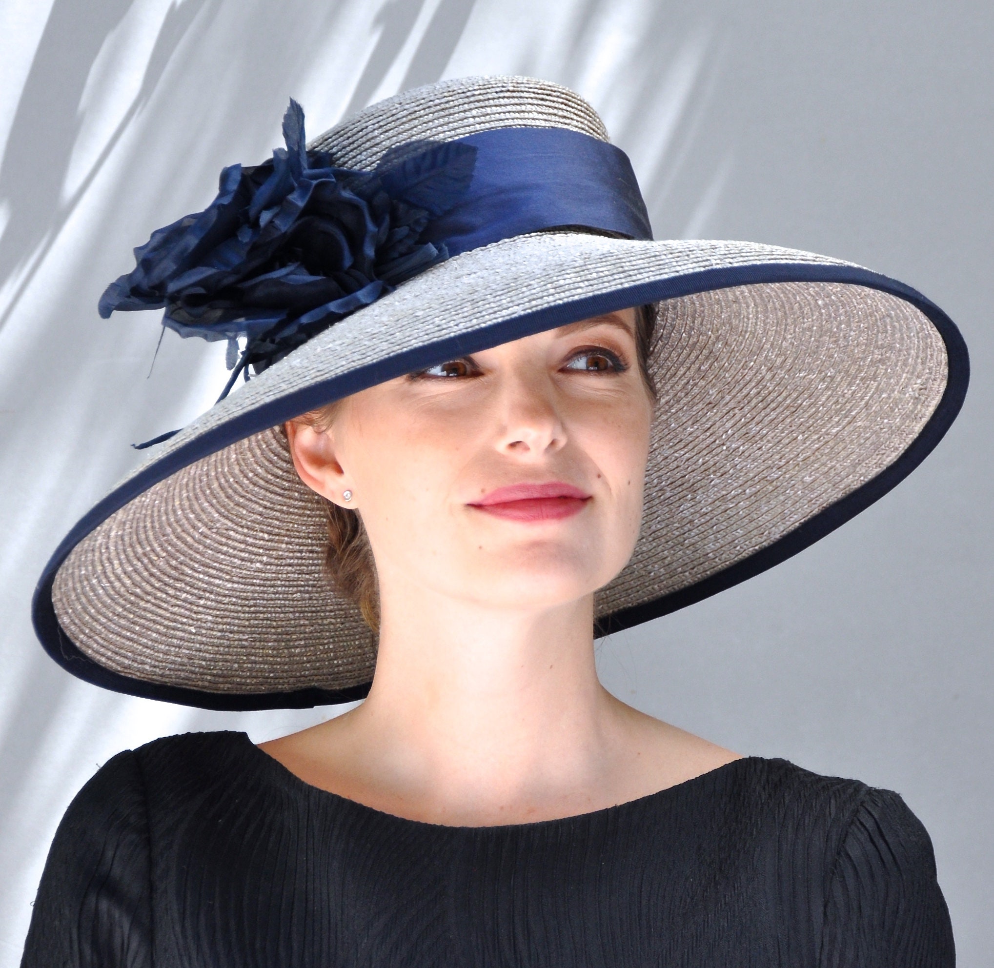 Petalum Hochzeitshut Vintage - Elegant Fascinator Mit Schleier & Feder