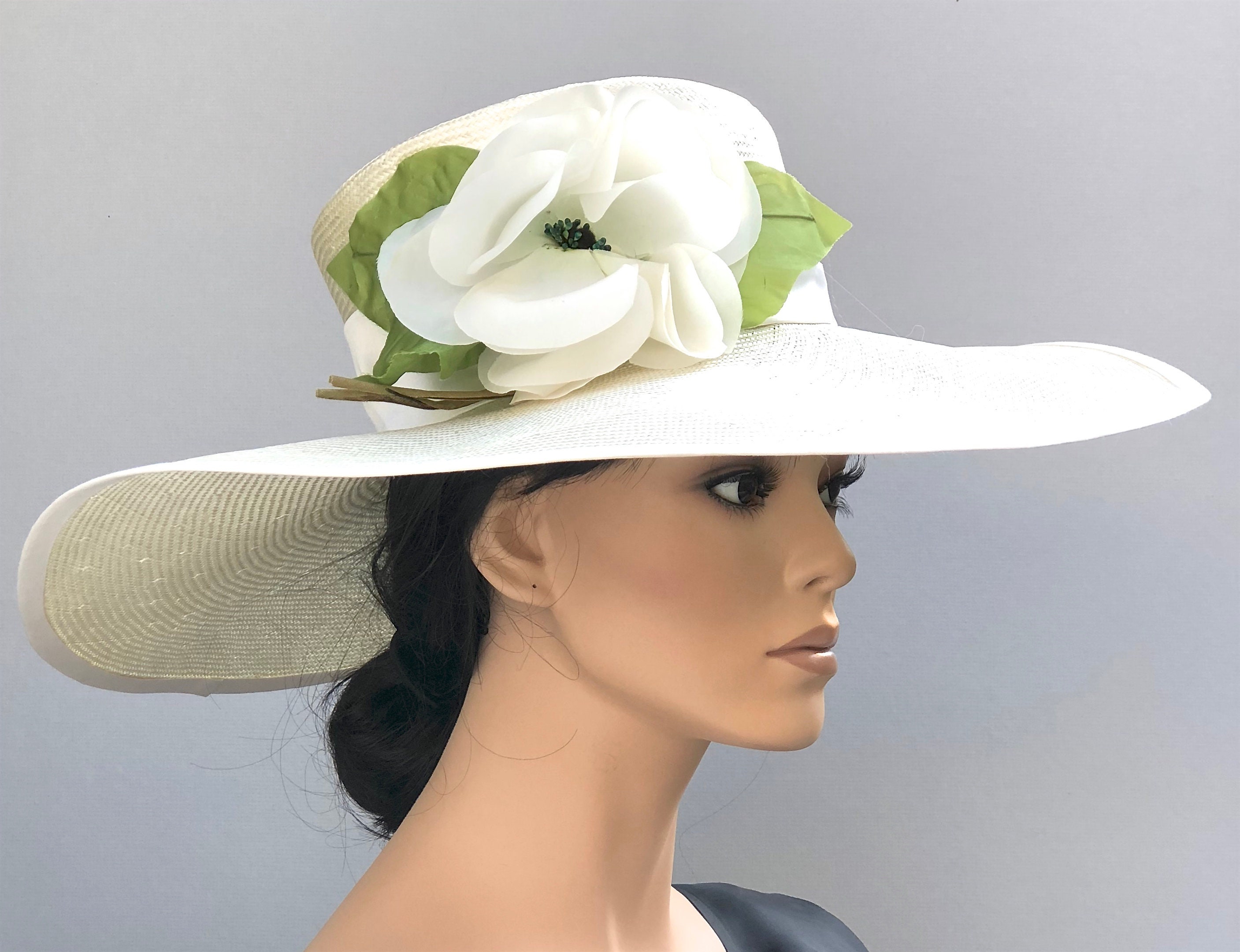Formal Summer Hat, Wedding Hat, Kentucky Derby Hat, Ascot Hat, Women's