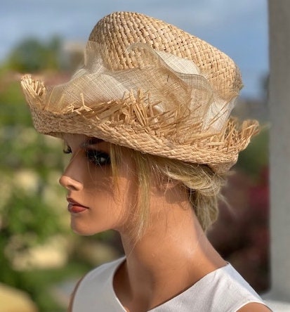 R by RALU Women Natural Straw Hat