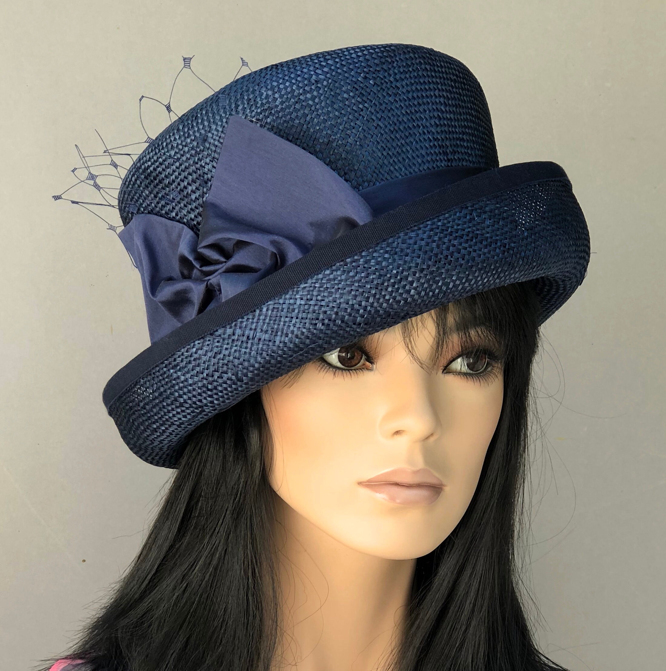 navy formal hat