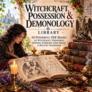 Witchcraft, Possession and Demonology Library | 24 Antique Occult PDFs on Witches, Demons, Possession and Devil Lore