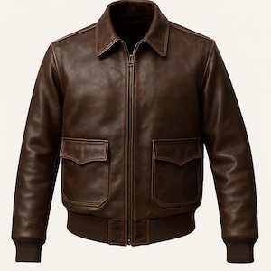 A2 Leather Jacket - Etsy A2 Leather Jacket - Etsy