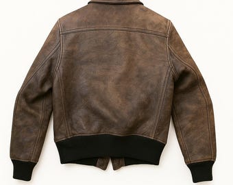 G1 Military Airforce Style Vintage Bomber Jacket Mens