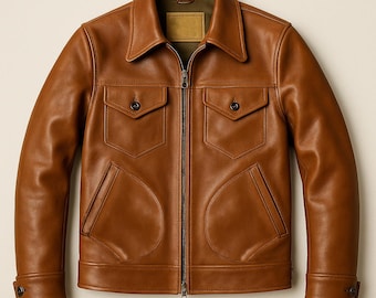 Schott Riders Jacket 80s to 90s Biker Tag Double 34 Leather