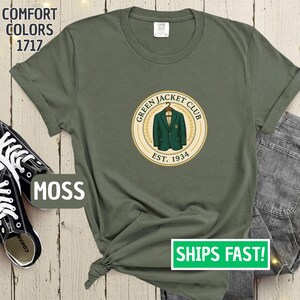 The Masters Tournament Shirt, Augusta National Golf Tee, Golf Shirt for Dad, Comfort Colors Shirt, Golf Gift for Him, Fathers Day Tee