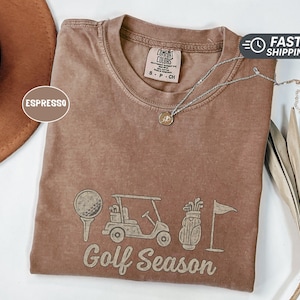 Golf Season PGA Tour 2025 Shirt Fathers Day Golf Gift Comfort Colors Golf T Shirt Major Championship Tee Golf Tournament Top Mens Golf Shirt