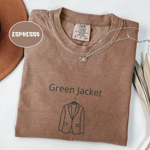 Green Jacket Golf Shirt Comfort Colors, Augusta Masters Golf Tee, Funny Golfer Shirt for Dad, Fathers Day Gift, Golf Tournament Fan Shirt