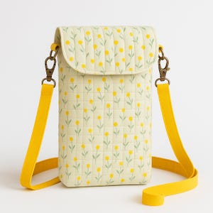 Cute Crossbody Phone Bag Sewing Pattern PDF