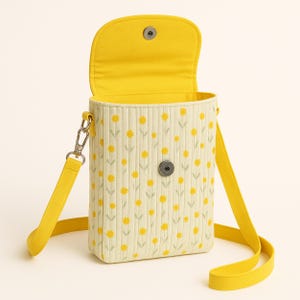 Cute Crossbody Phone Bag Sewing Pattern PDF