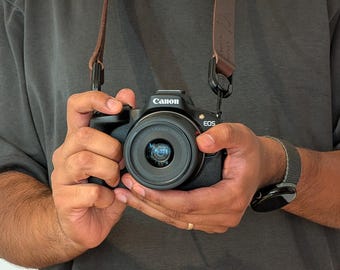 The Willow Camera Strap | SmallRig Rapid Link Connector | Quick Release Strap | Leather Camera Strap | Full Grain Leather | Handmade Strap