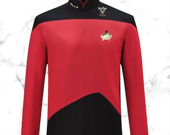 Star Trek TNG Command Uniform: Starfleet Cosplay Costume