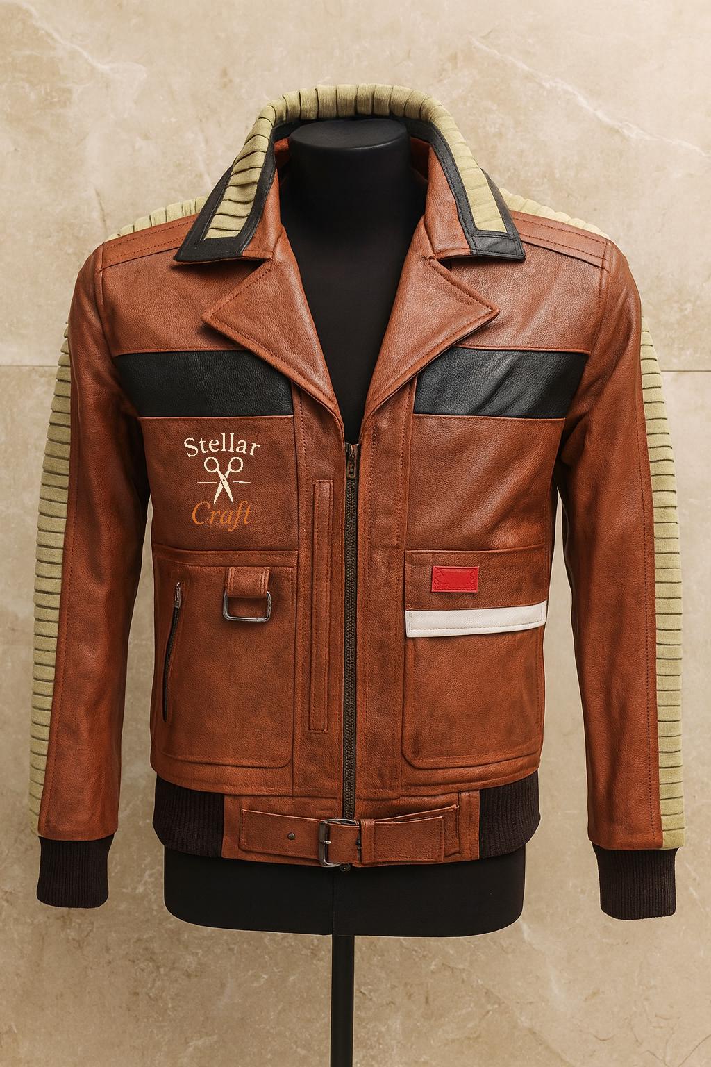 ジャケット・アウター CAL-LEATHER JACKETS  Leather Jacket Vintage 1970s Cal Leather CHP Motorcycle Jacket Size Med