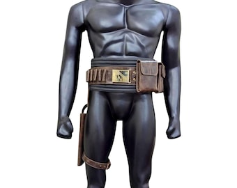 Star Wars Inspired by Boba Fett Cospaly Handmade Leather Ammo Belt