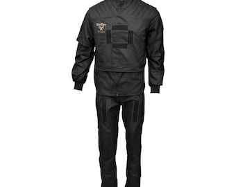 Traje de vuelo mandaloriano de Boba Fett / Conjunto personalizado de 3 piezas (camisa, chaleco y pantalones) / Disfraz de cosplay inspirado en Star Wars para fans de los mandalorianos