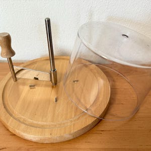 Käsehobel Girolle für TETE DE MOINE Holz Käseschneider Käsereibe