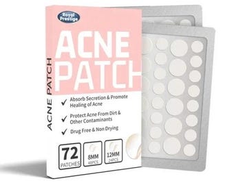 Patch hydroalcoolique invisible pour l’acné