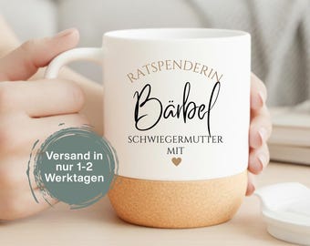 Personalized Mother-in-Law Mug | Best Mother-in-Law Mug with Name | Thank You Gift for Mother-in-Law's Birthday & Christmas