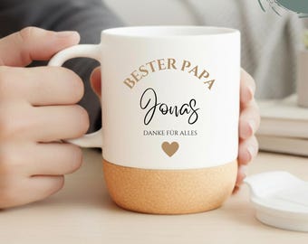 Personalized Dad Mug | Best Dad Mug | Gift Idea for Dad's Birthday | Thank You Dad Gift for Christmas, Birthday & Father's Day