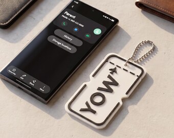 Personalized NFC Luggage Tag | Smart Travel Bag Tag | Custom Suitcase Tag | Available in Small & Large | Rewritable NFC
