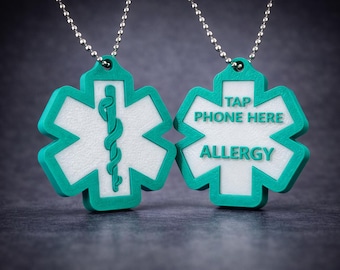 Severe Allergy NFC Tag – Critical Alerts in Seconds
