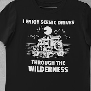 Overlanding and Off Grid Camping T Shirt, Outdoor Adventure Enthusiast Tee, Off-Roading T-Shirt, Perfect Gift for 4x4 Lover, Wilderness Fans