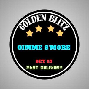 Gimme S'more - Monopoly_Go - 4 Star Sticker GOLDEN BLITZ - Event On July 28 th - Set 15 (Fast Delivery)