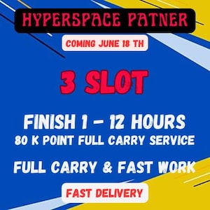 HYPERSPACE Partners '' 3 SLOT '' MONOPOLY_GO Star Wars Partners Event am 18.JUN 1 - 12 Stunden Finished _ FastWork _ Full Carry