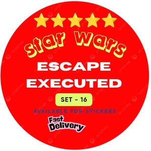 Escape executed - Monopoly_Go_5 Sterne verfügbar für Sticker - Set 16 - STAR WAR - schnelle Lieferung