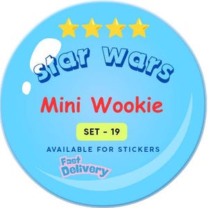 Mini Wookie - Monopoly_Go_4 Star beschikbaar voor sticker - STAR WAR - snelle levering