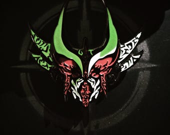 Broche de arte de luxo e ímã de geladeira, broche de esmalte Cthulhu galvanizado, broche gótico, broche cyberpunk, broche de lapela para ele, presente de joia, terror