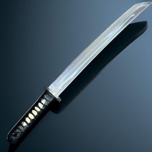 Japanese Wakizashi Full Tang Sword - K110 BOHLER Steel Blade - Thread Wrapped Handle - Traditionally Inspired Collectible