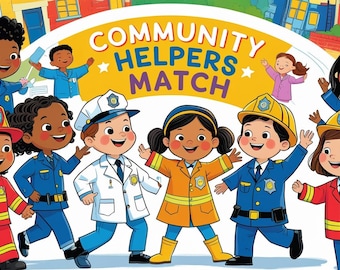 Gemeinschaftshelfer Legespiel | LernJobs & Werkzeuge