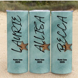 Vacation Tumblers - Beach Tumblers - Cruise Cups - Girls Vacation Tumbler - Family Vacation - Group Tumbler - Summer Tumbler
