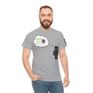 Lustiges IT-Witz-T-Shirt für Computergenies, Unisex-Geschenk für Programmierer, urkomisches Top mit Fehlermeldung