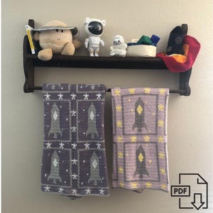 Modello di coperta con razzo